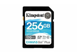 SDXC Card 256GB Kingston U3 V30 Canvas Go! Plus