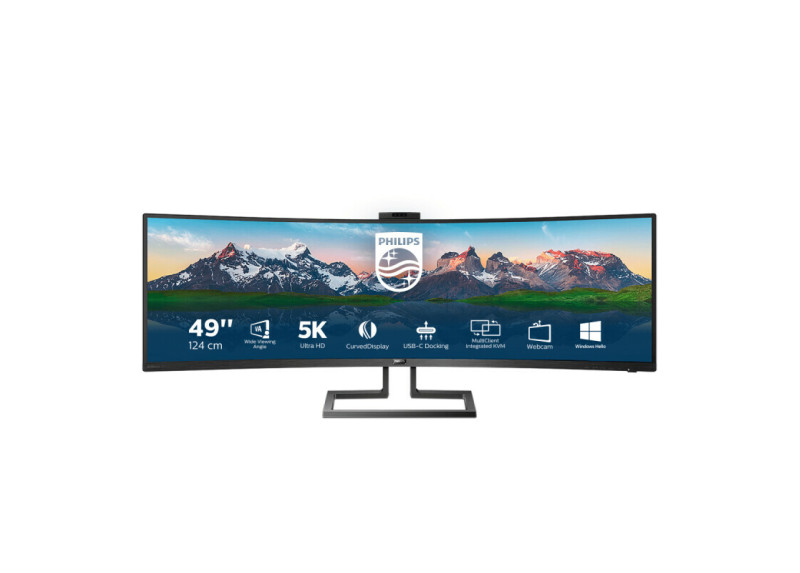 49" Philips 499P9H/00 Curved/DQHD/DP/2xHDMI