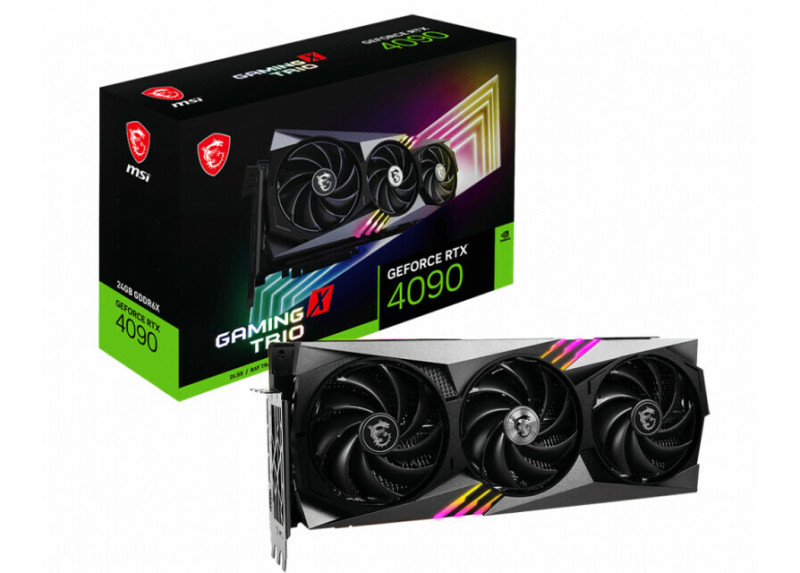 MSI GeForce RTX 4090 GAMING X TRIO 24G NVIDIA 24 GB GDDR6X