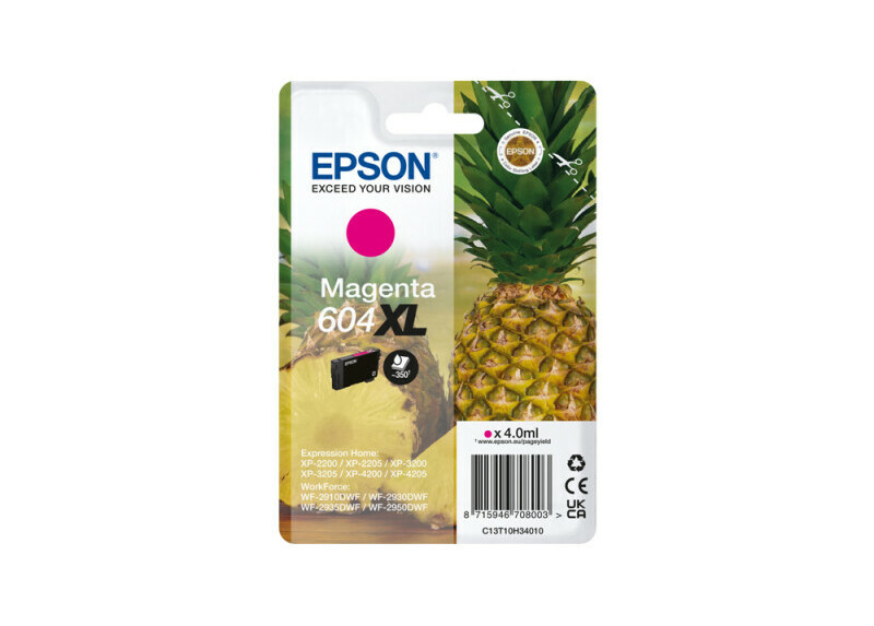 Epson 604XL Singlepack Magenta 4,0ml (Origine) pineapple