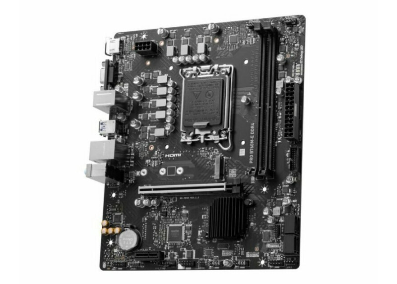 MB MSI Pro B760M-E 2xDDR4 LGA1700 M-ATX HDMI/VGA