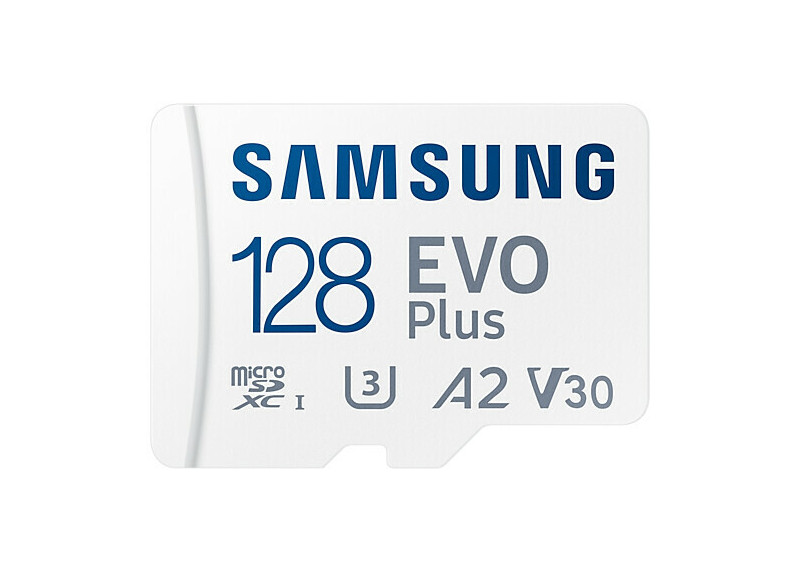 SDXC Card Micro 128GB Samsung UHS-I U3 EVO Plus