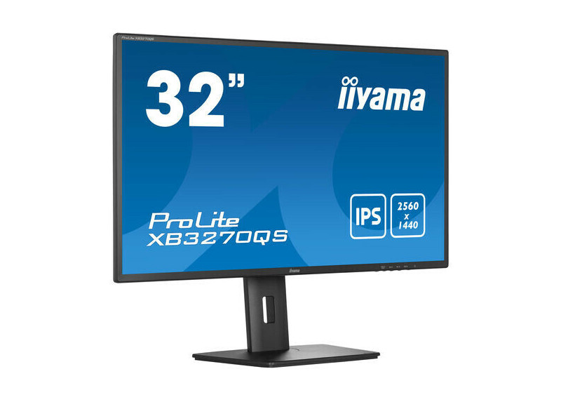 32" Iiyama ProLite XB3270QS-B5 WQHD/DP/HDMI/DVI/IPS