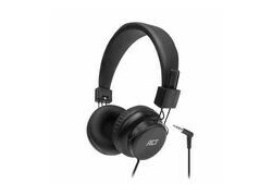 ACT AC9300 hoofdtelefoon/headset Hoofdtelefoons Bedraad Hoofdband Muziek Zwart