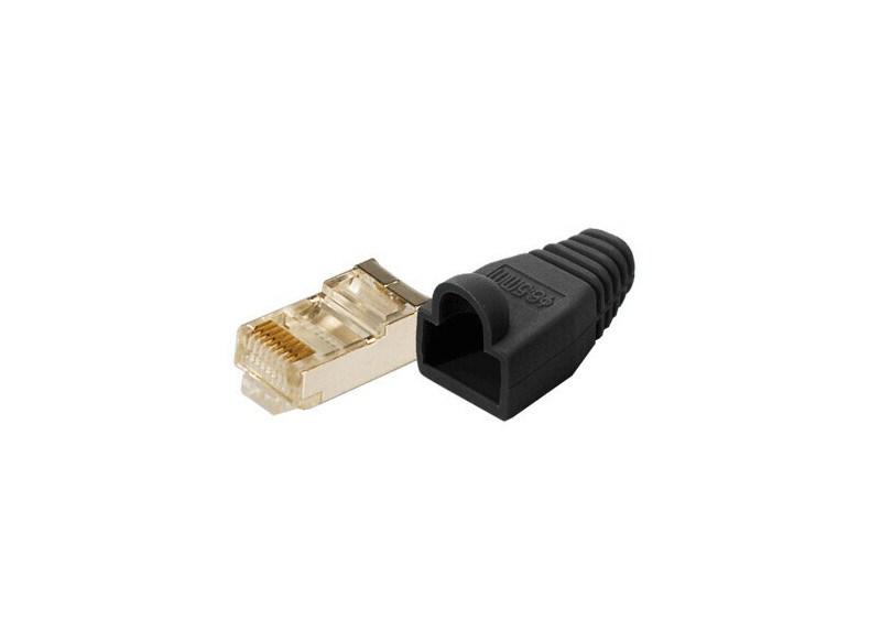 Patchstekker RJ45 Cat5e Shielded 100st LogiLink Zwar