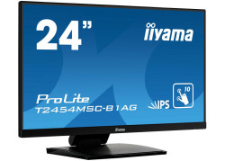 iiyama ProLite T2454MSC-B1AG computer monitor 60,5 cm (23.8") 1920 x 1080 Pixels Full HD LED Touchscreen Multi-gebruiker Zwart