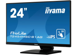 iiyama ProLite T2454MSC-B1AG computer monitor 60,5 cm (23.8") 1920 x 1080 Pixels Full HD LED Touchscreen Multi-gebruiker Zwart