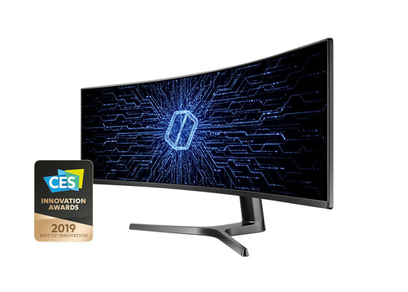 Samsung Odyssey CRG9 computer monitor 124 cm (48.8") 5120 x 1440 Pixels Quad HD QLED