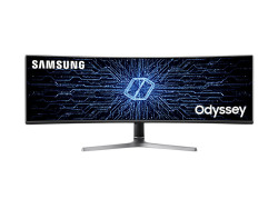 Samsung Odyssey CRG9 computer monitor 124 cm (48.8") 5120 x 1440 Pixels Quad HD QLED