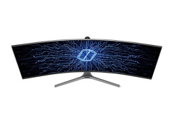 Samsung Odyssey CRG9 computer monitor 124 cm (48.8") 5120 x 1440 Pixels Quad HD QLED