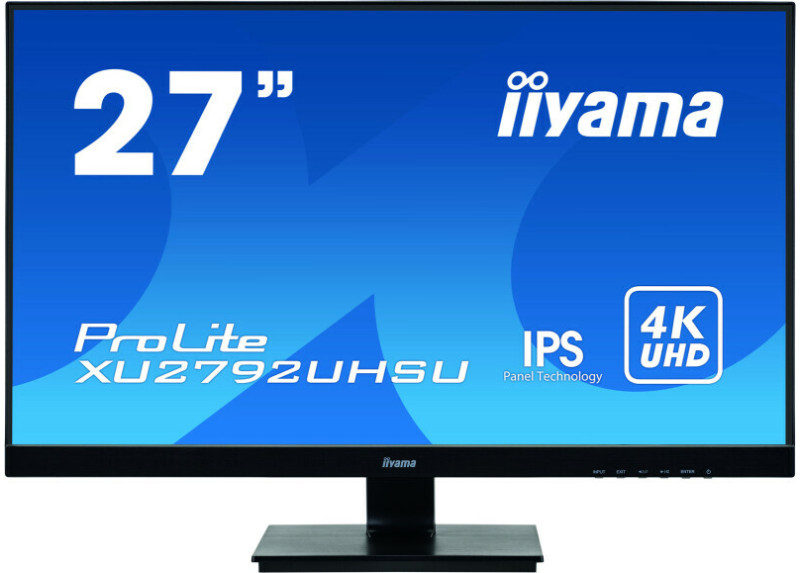 27" Iiyama ProLite XU2792UHSU-B1 4K/DP/HDMI/VGA/IPS