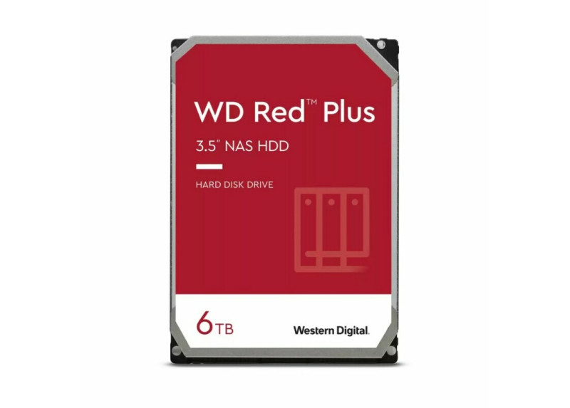 6,0TB WD Red Plus 256MB/5400rpm