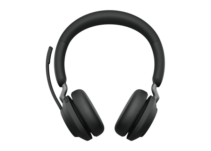 Jabra Evolve2 65, MS Stereo Headset Draadloos Hoofdband Kantoor/callcenter USB Type-A Bluetooth Zwart