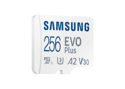 SDXC Card Micro 256GB Samsung UHS-I U3 EVO Plus