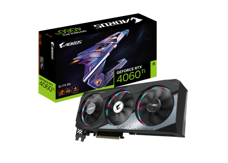 4060Ti Gigabyte AORUS RTX Elite 8GB/2xDP/2xHDMI