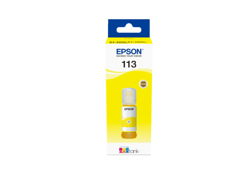 Epson 113 EcoTank Inktfles Geel 70,0ml (Origineel)