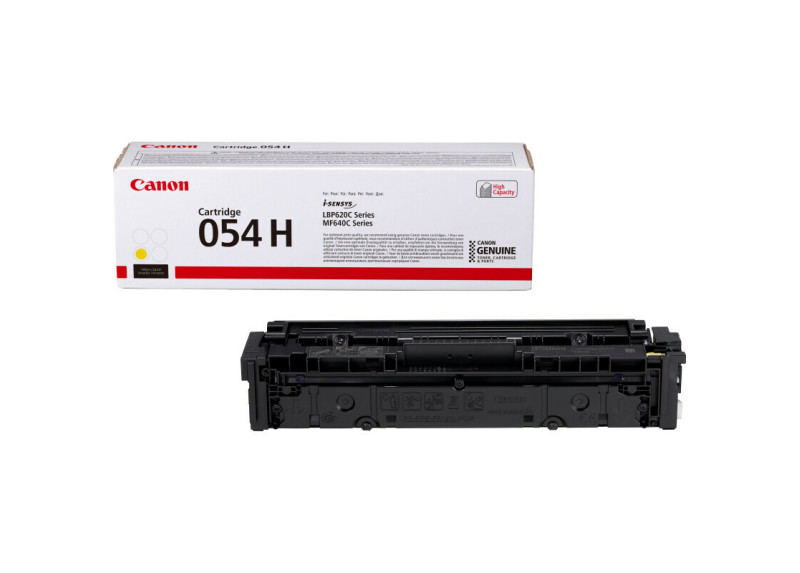 Canon 054H Geel 2.300 pagina`s (Origineel)