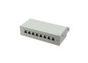 TOE Patch Panel Desktop 8-port CAT6a STP LogiLink