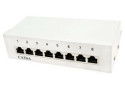 TOE Patch Panel Desktop 8-port CAT6a STP LogiLink