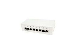 TOE Patch Panel Desktop 8-port CAT6a STP LogiLink