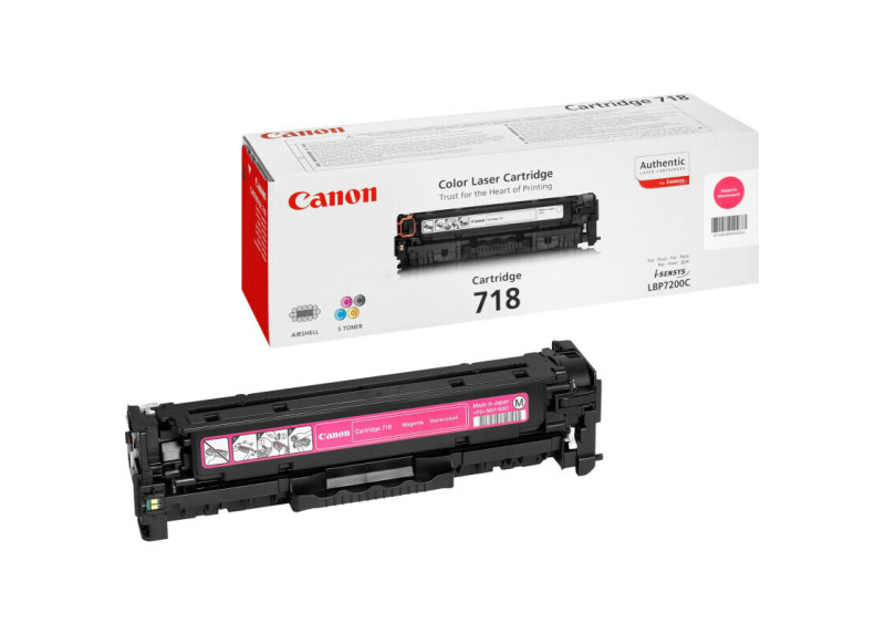 Canon 718M Magenta 2.900 pagina`s (Origineel)