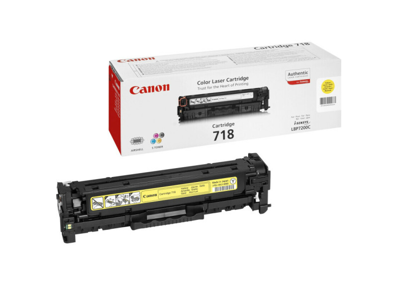 Canon 718Y Geel 2.900 pagina`s (Origineel)