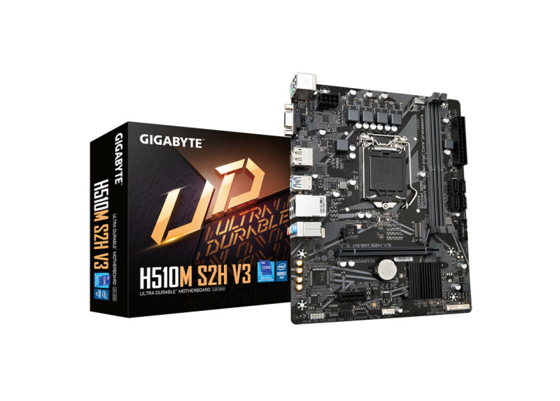 Gigabyte 1200 H510M S2H V3 - DDR4/M.2/DP/HDMI/DVI/ÂµATX