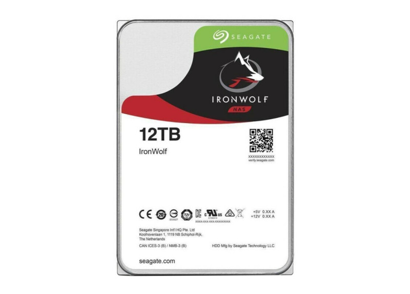 12,0TB Seagate IronWolf NAS 256MB/7200rpm