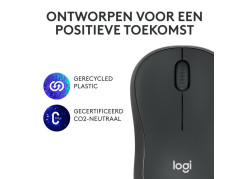 Logitech M240 Silent Optical USB Zwart Retail Wireless