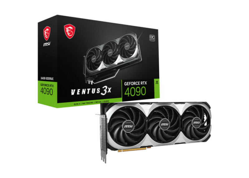 MSI GeForce RTX 4090 VENTUS 3X E 24G OC NVIDIA 24 GB GDDR6X