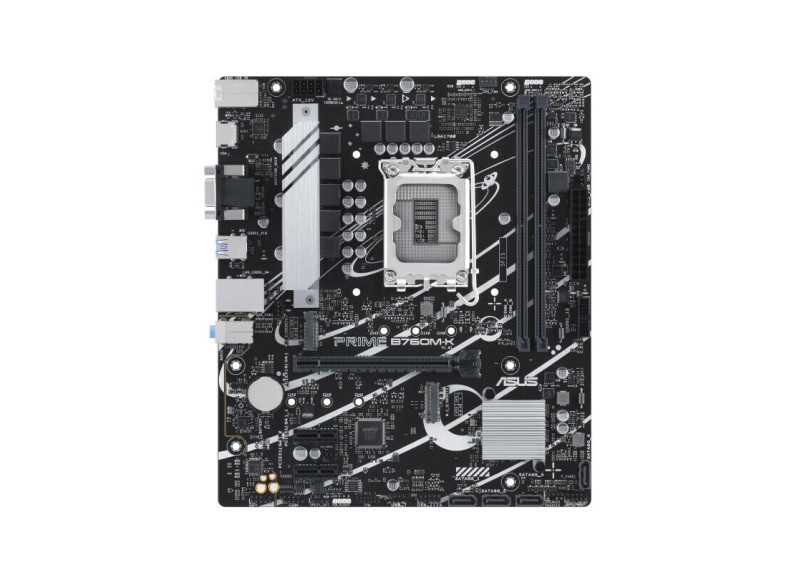 Asus 1700 PRIME B760M-K - DDR5/2xM.2/HDMI/VGA/ÂµATX