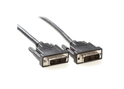 Ewent 2 meter, DVI-D single link aansluitkabel, 2x DVI-D single link male 18+1