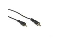 ACT 1,50 meter audio aansluitkabel 1x 3.5mm stereo jack male - 1x 3.5mm stereo jack male