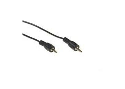 ACT 1,50 meter audio aansluitkabel 1x 3.5mm stereo jack male - 1x 3.5mm stereo jack male