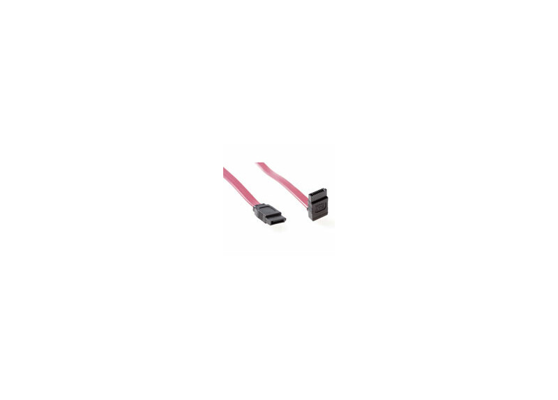 ACT SATA aanluitkabel met haakse connector  0,75 m