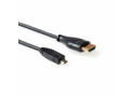 ACT 2 meter HDMI High Speed kabel v1.4 HDMI-A male - HDMI-D male