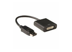 ACT 15 cm Verloop kabel DisplayPort male naar DVI female