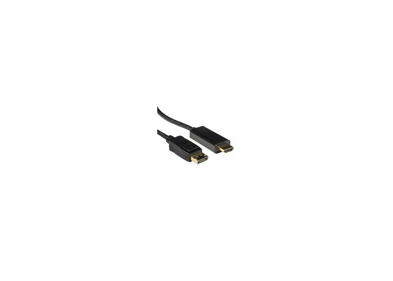 ACT Verloopkabel DisplayPort male naar HDMI-A male  0,50 m