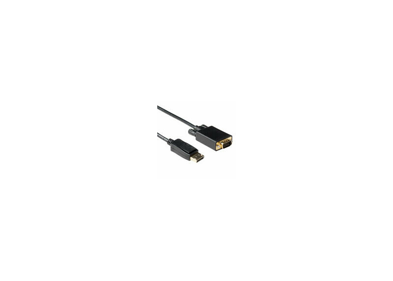 ACT 2 meter Verloop kabel DisplayPort male naar VGA male