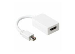 ACT 15 cm Verloop kabel Mini DisplayPort male naar HDMI-A female