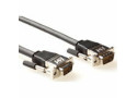 ACT 3 meter High Performance VGA kabel  male-male met metalen kappen