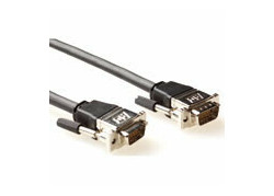 ACT 25 meter High Performance VGA kabel  male-male met metalen kappen