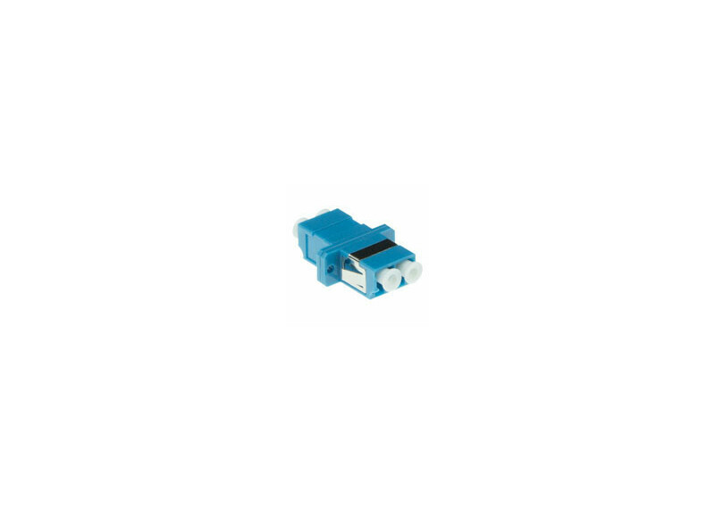 ACT Fiber optic LC duplex adapter singlemode OS2