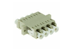 ACT Fiber optic LC quad adapter OM1/OM2