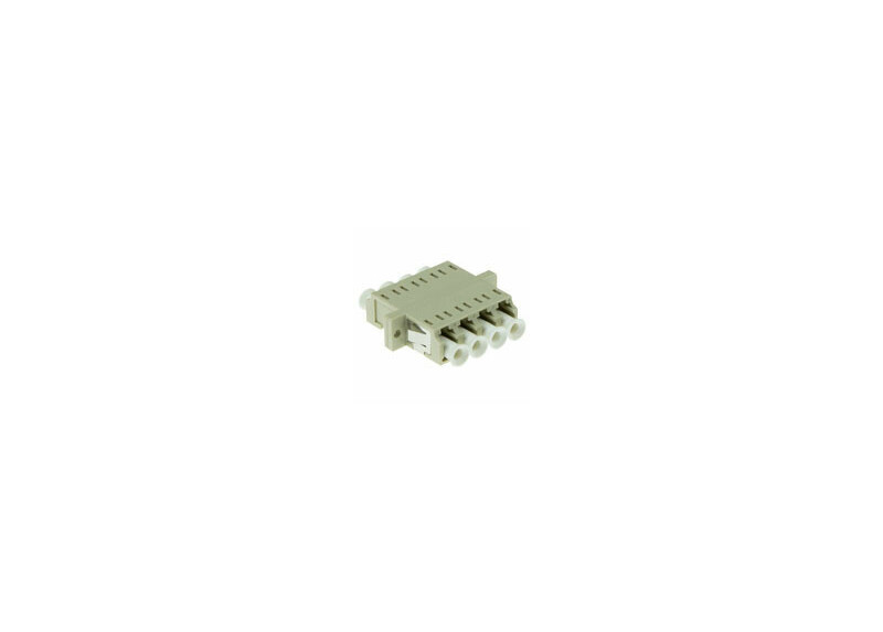 ACT Fiber optic LC quad adapter OM1/OM2