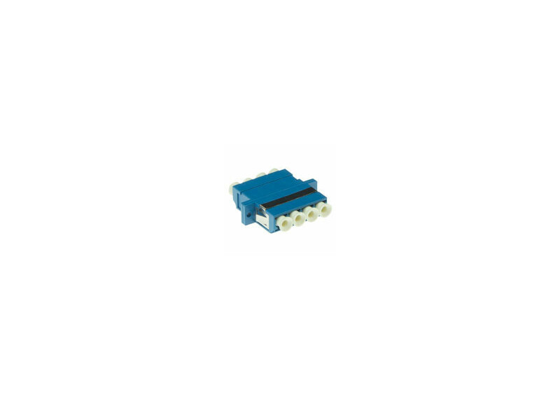 ACT Fiber optic LC-LC quad adapter singlemode OS2