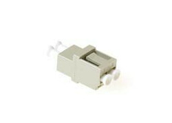 ACT Fiber optic LC duplex adapter multimode square