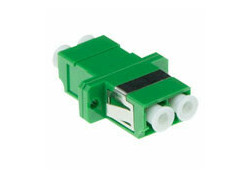 ACT Fiber optic LC/APC duplex adapter OS2