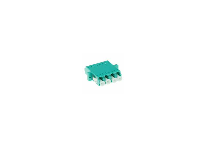 ACT Fiber optic LC quad adapter OM3