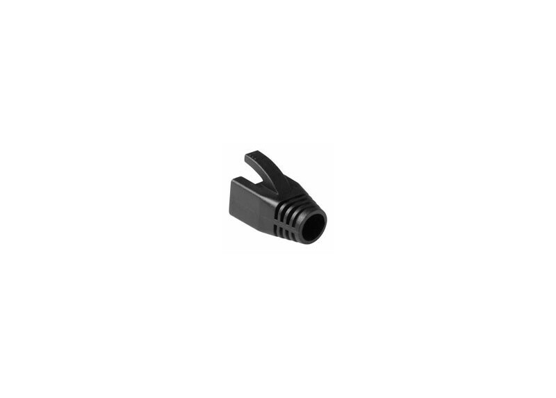 ACT RJ45 zwarte tule voor 7,0 mm kabel